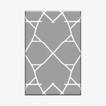 لوحة جدارية - تصميم هندسي - ألوان رمادية - عصري - لوحات فن عصري - لوحات كانفاس